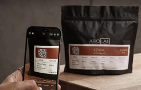 How to print distinctive QR codes on coffee bags