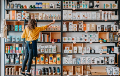 What hues will make your coffee bag stand out on the shelves of the grocery store?